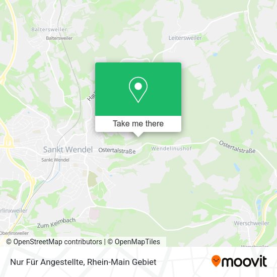 Карта Nur Für Angestellte