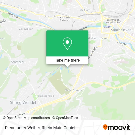 Карта Dienstadter Weiher