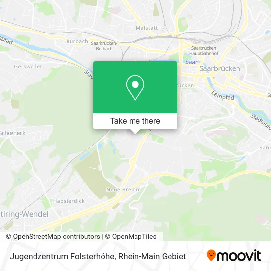 Карта Jugendzentrum Folsterhöhe