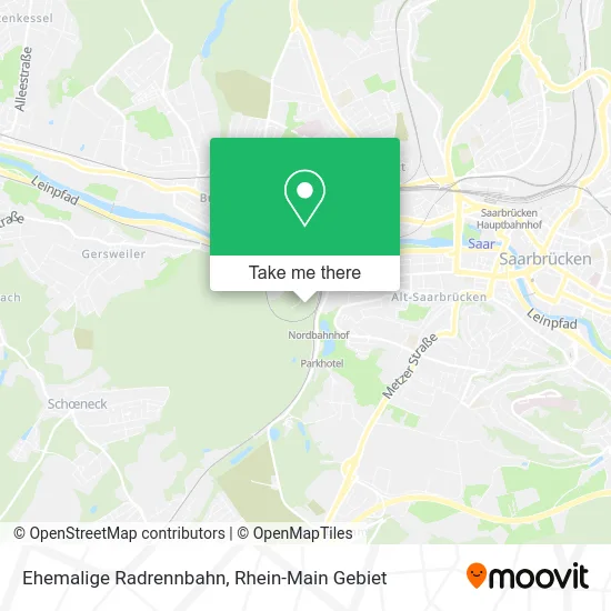 Карта Ehemalige Radrennbahn