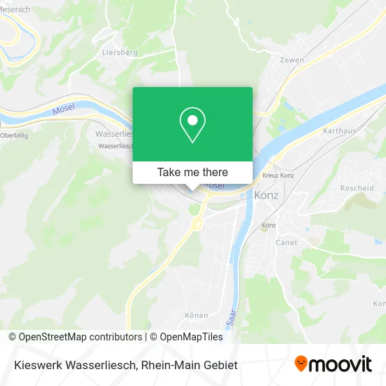 Карта Kieswerk Wasserliesch