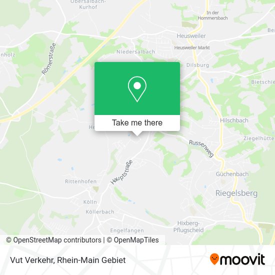 Карта Vut Verkehr