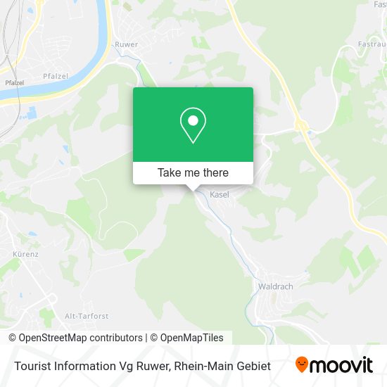 Карта Tourist Information Vg Ruwer
