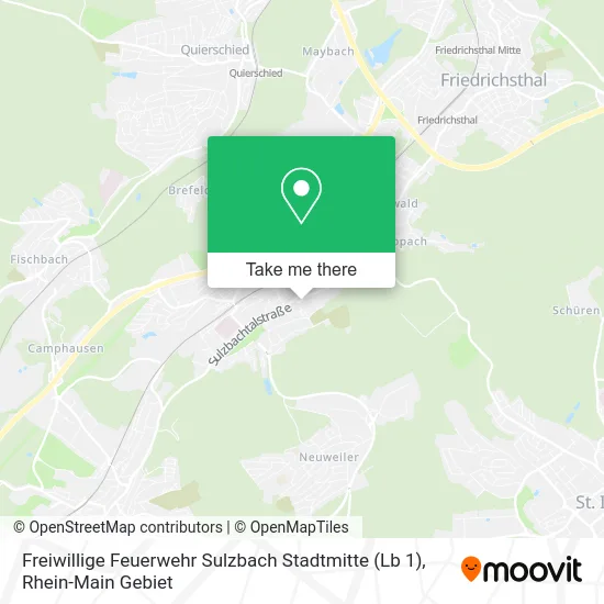 Карта Freiwillige Feuerwehr Sulzbach Stadtmitte (Lb 1)