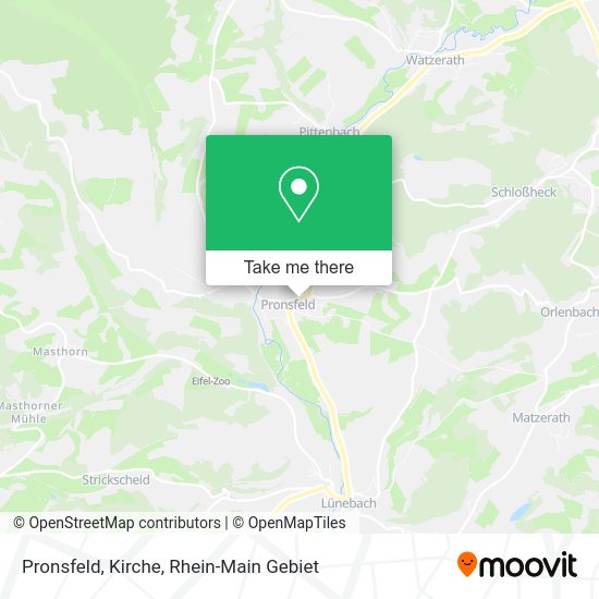 Карта Pronsfeld, Kirche