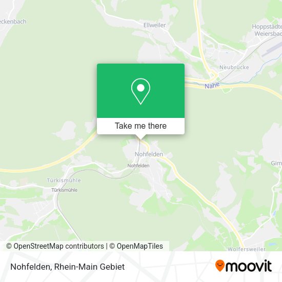Карта Nohfelden