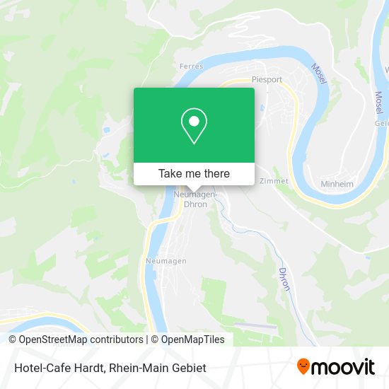 Карта Hotel-Cafe Hardt