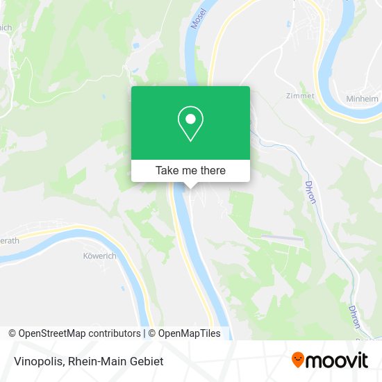 Карта Vinopolis
