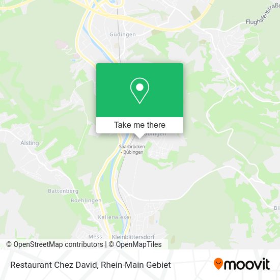 Карта Restaurant Chez David