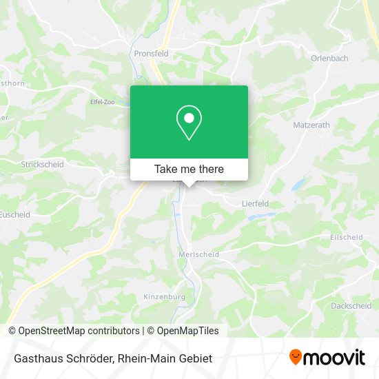 Карта Gasthaus Schröder