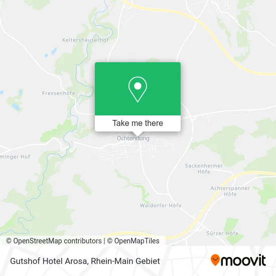 Карта Gutshof Hotel Arosa