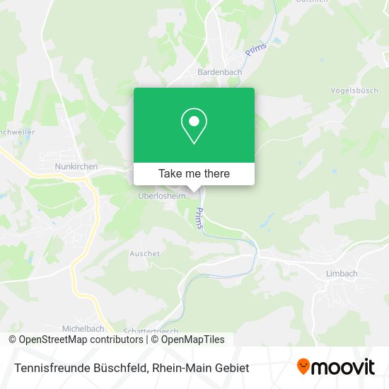 Карта Tennisfreunde Büschfeld