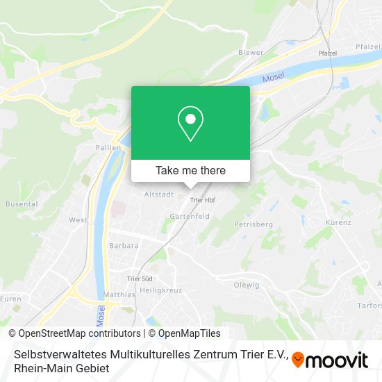 Selbstverwaltetes Multikulturelles Zentrum Trier E.V. map