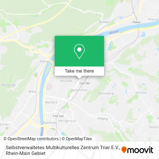 Карта Selbstverwaltetes Multikulturelles Zentrum Trier E.V.