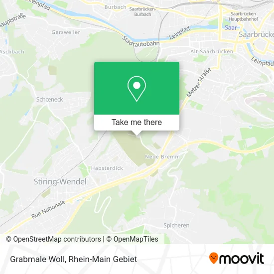 Карта Grabmale Woll