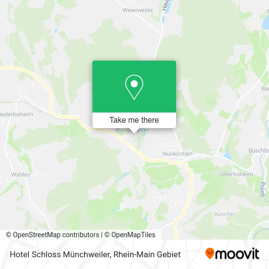 Карта Hotel Schloss Münchweiler