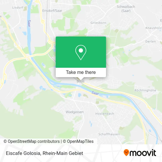 Карта Eiscafe Golosia