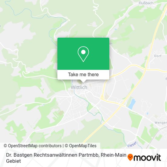 Карта Dr. Bastgen Rechtsanwältinnen Partmbb