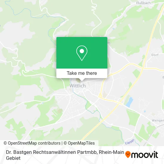 Карта Dr. Bastgen Rechtsanwältinnen Partmbb