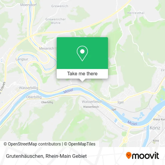Карта Grutenhäuschen