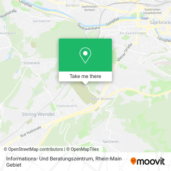 Карта Informations- Und Beratungszentrum