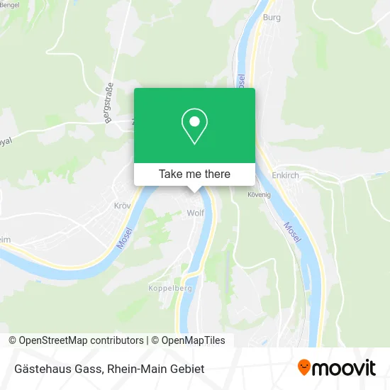 Карта Gästehaus Gass