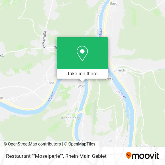 Карта Restaurant ""Moselperle""