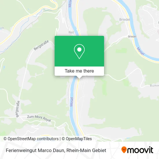 Карта Ferienweingut Marco Daun
