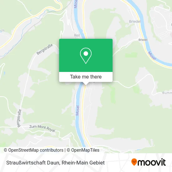 Карта Straußwirtschaft Daun