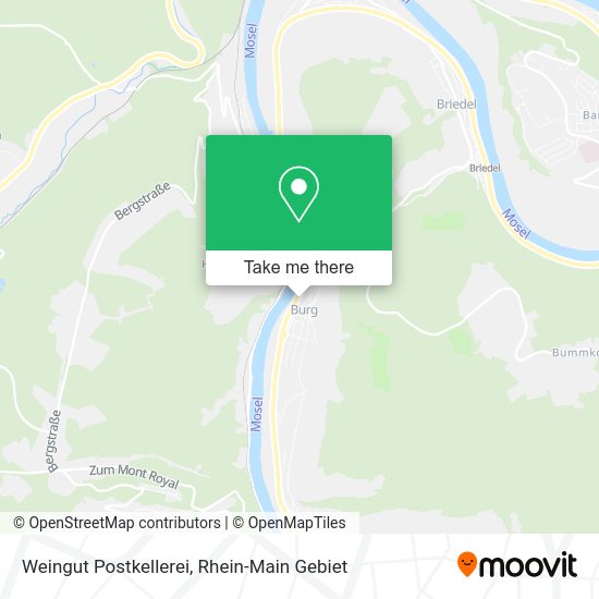 Карта Weingut Postkellerei