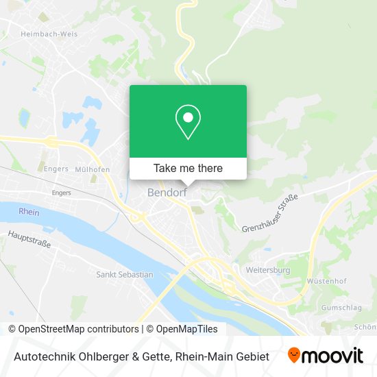 Карта Autotechnik Ohlberger & Gette
