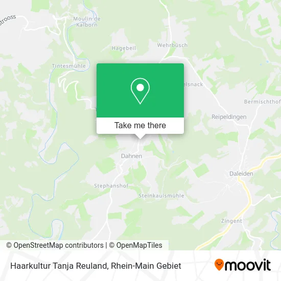 Карта Haarkultur Tanja Reuland