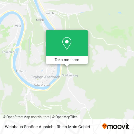 Карта Weinhaus Schöne Aussicht