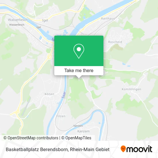 Карта Basketballplatz Berendsborn