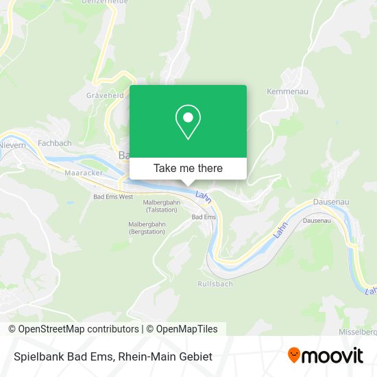Карта Spielbank Bad Ems
