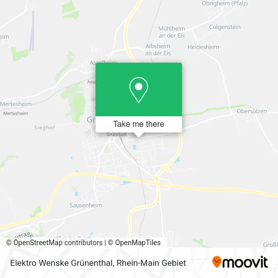 Карта Elektro Wenske Grünenthal