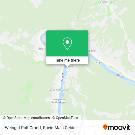 Карта Weingut Rolf Croeff