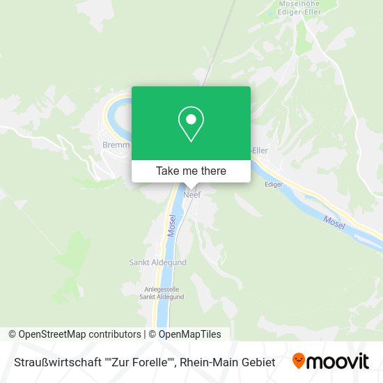 Карта Straußwirtschaft ""Zur Forelle""