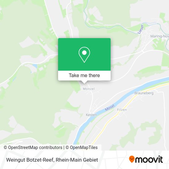 Карта Weingut Botzet-Reef