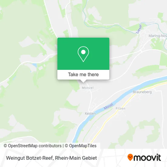 Weingut Botzet-Reef map
