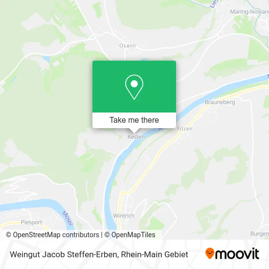 Карта Weingut Jacob Steffen-Erben