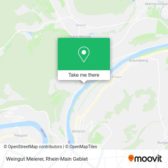 Карта Weingut Meierer