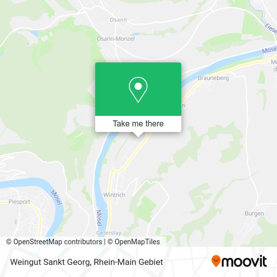 Карта Weingut Sankt Georg