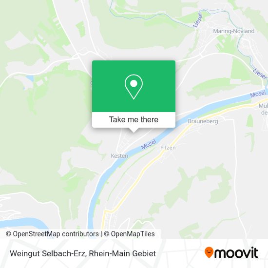 Карта Weingut Selbach-Erz