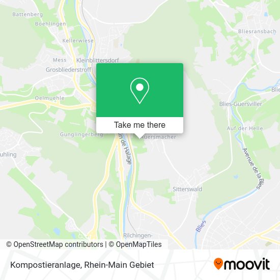 Карта Kompostieranlage
