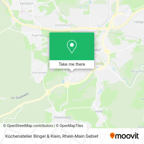 Карта Küchenatelier Bingel & Klein