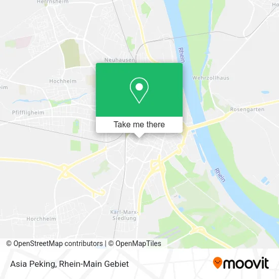 Карта Asia Peking