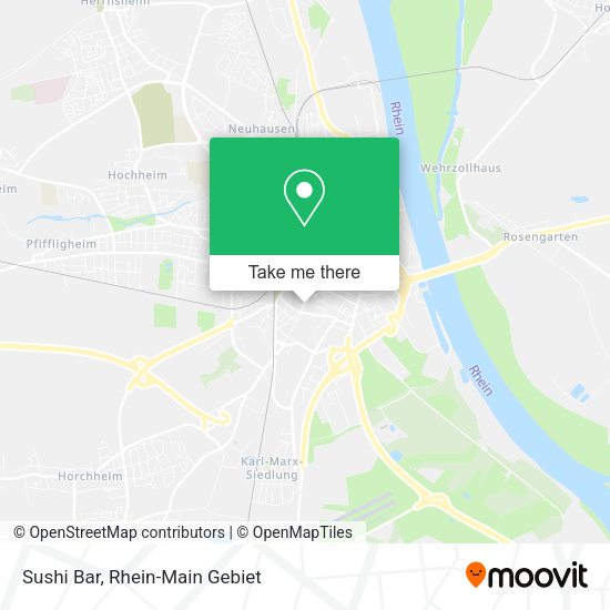 Карта Sushi Bar