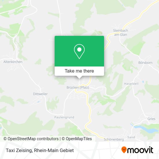 Карта Taxi Zeising