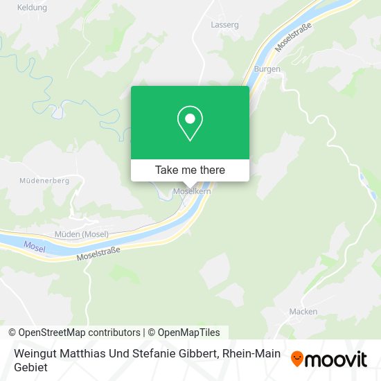 Карта Weingut Matthias Und Stefanie Gibbert